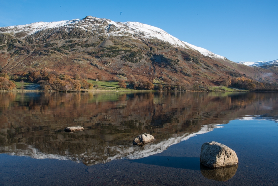 The view of Ullswater from Glenridding